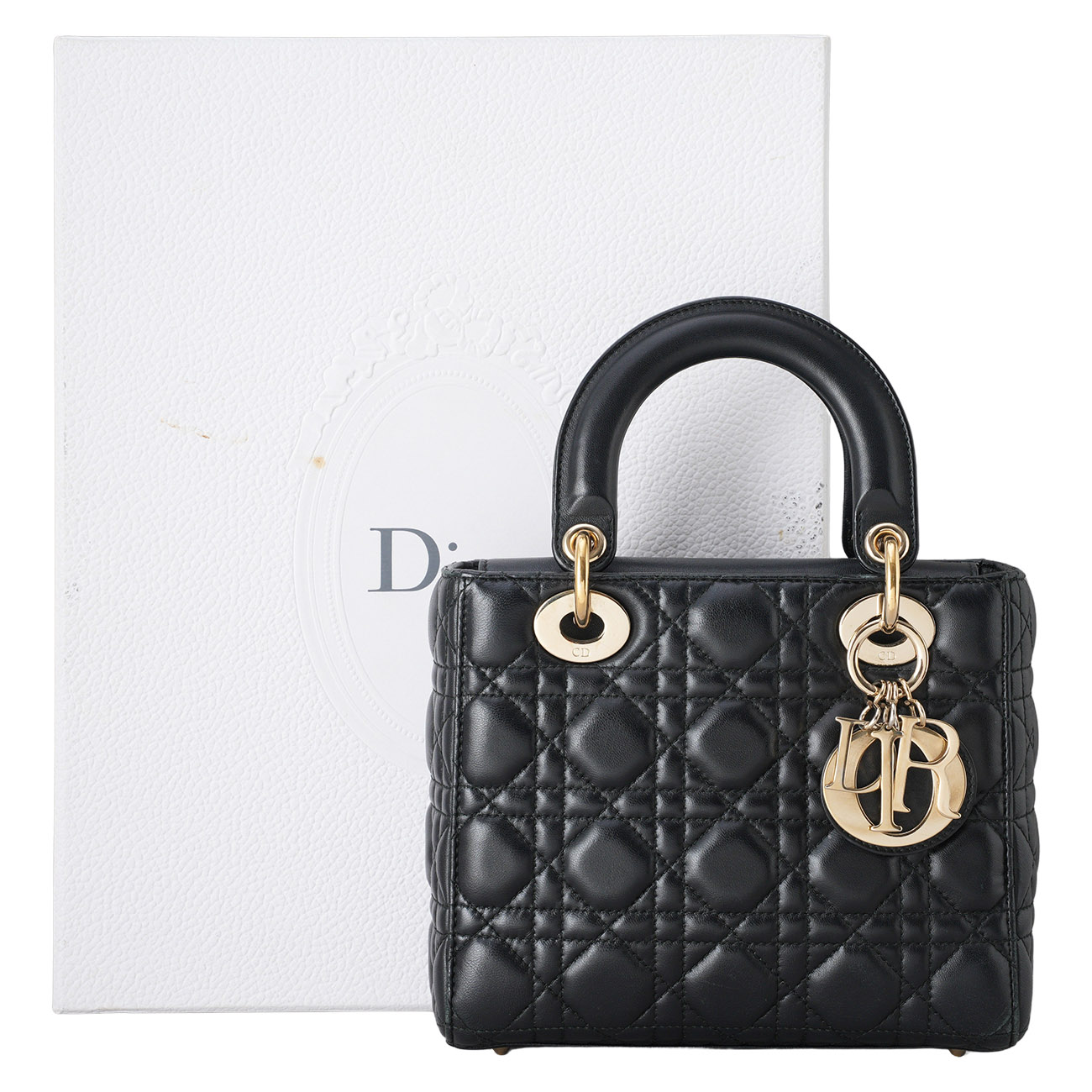 CHRISTIAN DIOR(USED)디올 레이디 디올 스몰